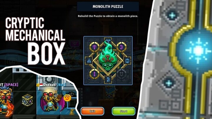 HOW AND WHERE TO GET CRYPTIC MECHANICAL BOX + MORE INFORMATIONS | Pixel Worlds