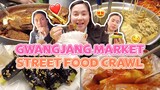 Gwangjang Market Street Food Crawl (Sarap ng Korean Food!) | Mariel Padilla Vlog