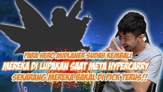 SAATNYA PARA HERO MIDLANER BERAKSI LAGI DI META INI!!