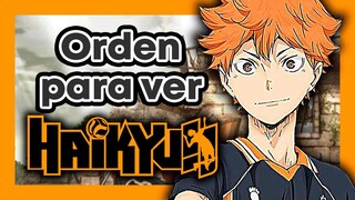 ORDEN para ver HAIKYUU - Orden Cronologico de Haikyuu!!