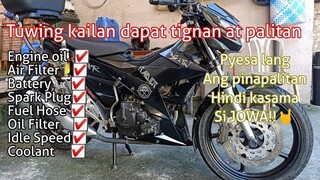 Engine maintenance of Suzuki Raider 150 FI. Paano nga ba?