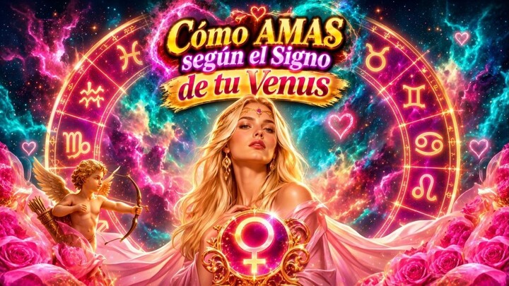 Cómo AMAS y SEDUCES según tu elemento de VENUS natal 🪐❤️