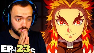 Rengoku Kyojuro! Demon Slayer 1x23 REACTION! | "Hashira Meeting"