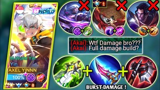 YIN VS HYPER AKAI AND PRO MARTIS IN SIDELANE | YIN BEST BUILD AND EMBLEM 2023 | MOBILE LEGENDS