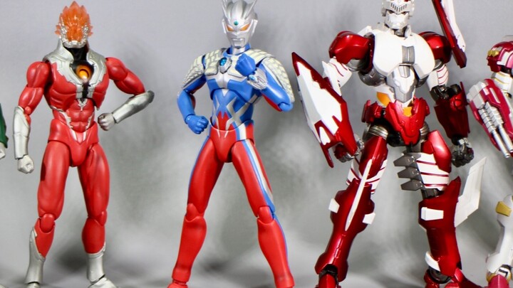 Nhóm oán giận cuối cùng đã tập hợp lại với nhau! ! ! Bandai Ultra Act Series Zero Guards Red Lotus F