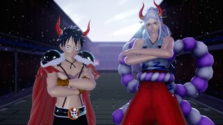 [MMD One Piece] - Yamato & Luffy - LUVORATORRRRRY!