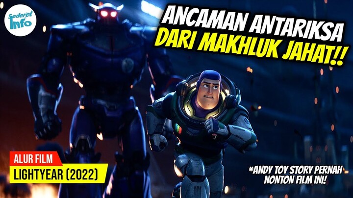 BUZZ LIGHTYEAR TERJEBAK DI PLANET MONSTER!! | ALUR CERITA LIGHTYEAR (2022)