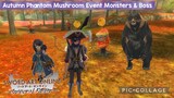 Sword Art Online Integral Factor: Autumn Phantom Mushroom Event Monster and Boss