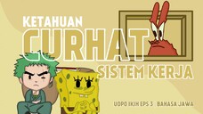 Ketika Zoro dan Spongebob Ketahuan Curhat S istem Kerja Parodi Bahasa Jawa One piece x Spongebob 🗿