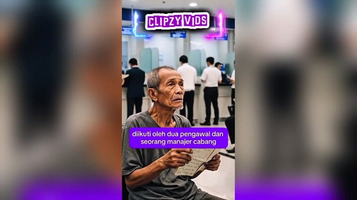 🔴 PART 4 PAK TUA MISKIN DIUSIR SAAT MAU AMBIL UANGNYA DI BANK, TERNYATA DIA ADALAH...