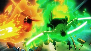 Zoro And Sanji Obliterate King And Queen - One Piece