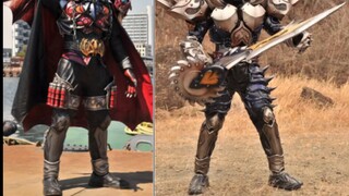 Mengubah model dan warna di Kamen Rider (King of Time)