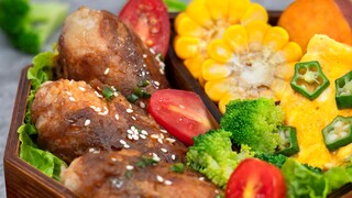 Juicy beef rice balls—turn leftover rice into an ultra-luxurious [beef roll bento]!