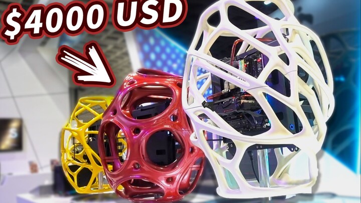 【Jing】“Con nhộng” kết hợp công nghệ và kỹ thuật chế tác tuyệt đỉnh: Chiếc case máy tính này có giá t