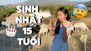 SINH NHẬT 15 TUỔI CỦA MÌNH!?