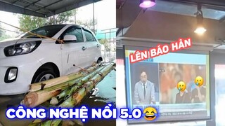 Chống lụt cho ô tô công nghệ cây nhà lá vườn 😂 - Top comment hài hước Face Book.