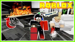 GEGARA MIKACIL GAK MATIIN KOMPOR, RUMAH BARUKU KEBAKARAN !!! ROBLOX MIKOCIL