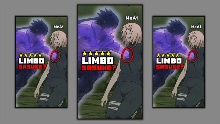 KENAPA SASUKE TIDAK PERNAH MENGGUNAKAN LIMBO PADA NARUTO?