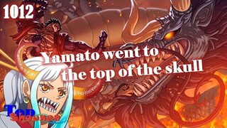 [One Piece 1012]. Yamato go to the top of the onigashima's skull, Bigmom attacks the Straw Hats!