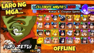 NARUTO THE LAST LEGENDS SENKI MOD GAME ON ANDROID! FULL CHARACTER