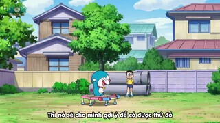 Doraemon Vietsub Tập 765 - Tấm bạt đàn hồi & Tôm chiên của Nobita