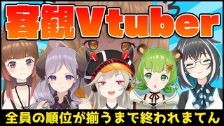 【#客観Vtuber】全員の順位が揃うまで終われまてん！小森めと/西園寺メアリ/日ノ隈らん/柚原いづみ/大浦るかこ【因幡はねる / あにまーれ】