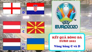 Kết quả bóng đá euro I euro 2021 Anh thắng sát nút Croatia