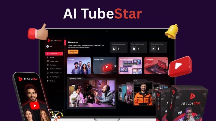 AI TubeStar DEMO_ Create Viral Faceless YouTube Videos in 2 Minutes!