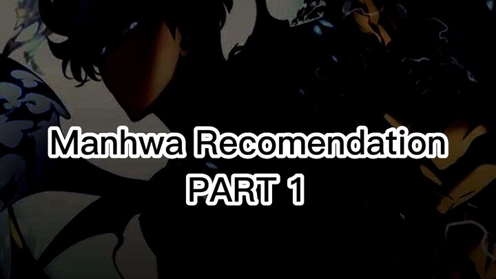 Manhwa recomendation part 1