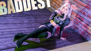 【Hamijin】4K One-Click Dress Up อาลี ❤K/DA-The Baddest【2P Dance Vertical Screen】