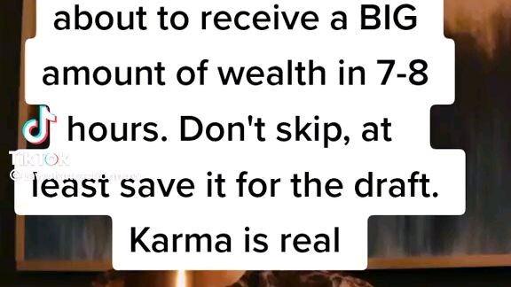 don't skip . And you will receive big amount of wealth