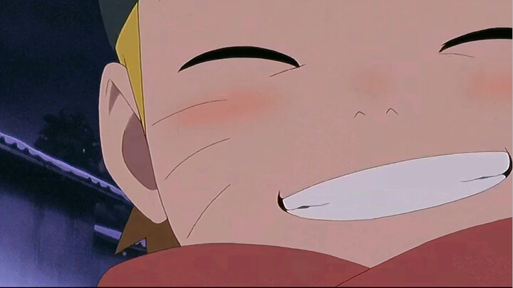 "Boruto traveled back to when Naruto was a child"