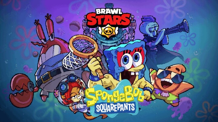 BUKA SEMUA SKIN SPONGEBOB x BRAWLSTARS