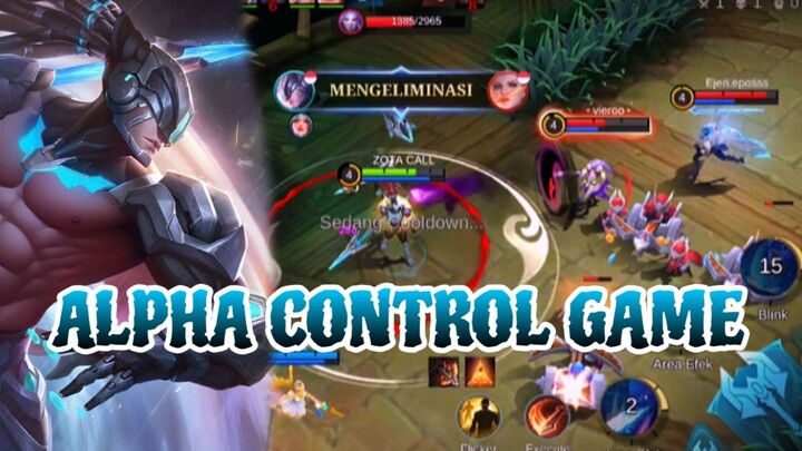 ALPHA CONTROL THE GAME