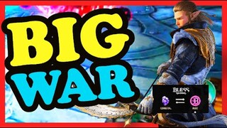 BUSET RAME PARAH, WAR 15 vs 15 BATTLEFIELD CROSS SERVER - BLESS GLOBAL NFT ( ANDROiD / iOS / PC )
