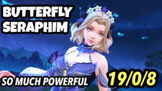 LUNOX BUTTERFLY SERAPHIM EPIC SKIN IS SO POWERFUL BY TOP GLOBAL LUNOX IPTKIkiller ∞ MOBILE LEGENDS