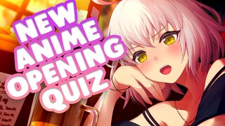 NEW ANIME OPENING QUIZ [VERY EASY-OTAKU] -100 OPENINGS (ANIME QUIZ & OTAKU TEST)