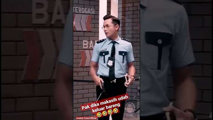 Pak dika makasih udah keluar bareng 🤣🤣🤣🤣 #laporpak #laporpaktrans7 #trans7 #wendicagur #surya