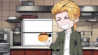 Shocked, today a cartoonist named Mao Xiaole came and specializes in eating stinky tofu