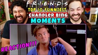 TOP 10 Funniest CHANDLER Moments On FRIENDS - REACTION!!!