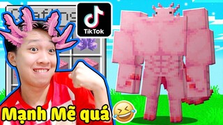 Vinh Biến Thành Kỳ Nhông Đột Biến 6 Sừng 🦖 THÍ NGHIỆM CÁC VIDEO TIKTOK MINECRAFT (Phần 35)