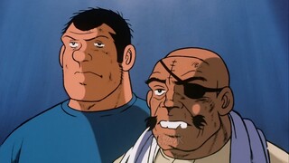 Yabuki Jou VS Wild Wolf, Jou becomes very strong like a different person, even Wild Wolf is frighten