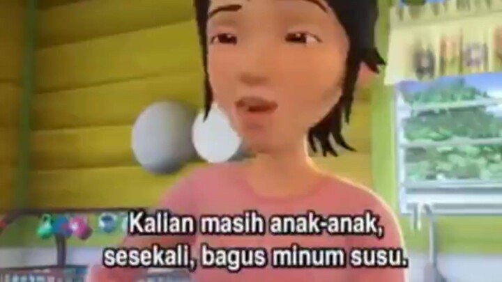 kak ros menyarankan minum susu