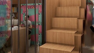 Kamar tidur kecil berukuran lima meter persegi yang bisa membuat anak terharu hingga menangis!!!
