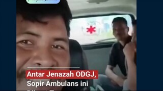 Niat antar jenazah… malah nyasar bareng dua “pemandu jalan” yang juga ODGJ. Sopir ambulans di Sulsel