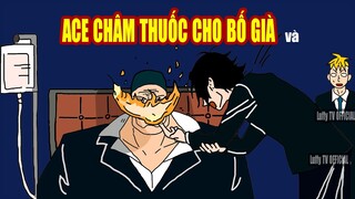 Ace châm thuốc cho Râu Trắng | Ace lights a cigarette for Whitebeard