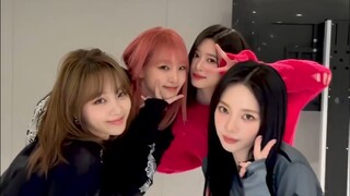 【يو جي مين × كيم تشاي وون × يينا × مينجو】أربع جميلات يتحدن من أجل تحدي الرقص "دراما"