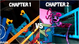 Poppy Playtime Chapter 2 Mobile VS Chapter 1 Mobile Ending #1