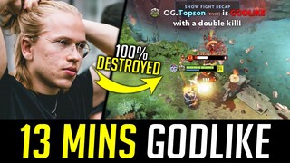 Topson's TINY we all want to see in TI10 - 13 mins GODLIKE