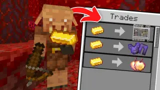 Minecraft, but piglins trade gamemodes (Tagalog)